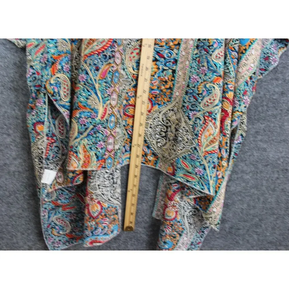 Women's‎ Kimono Cover-Up One-Size Paisley Print Multi Color